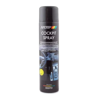 Аерозольний очисник панелі приладів напівматовий ефект Black Line Motip 600 мл