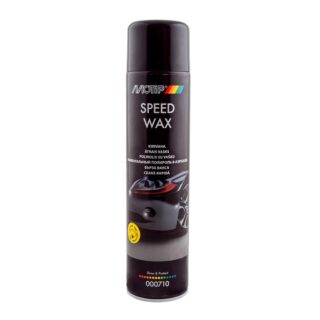 Аерозольний моментальний поліроль MOTIP Speed Wax Black Line  600 мл