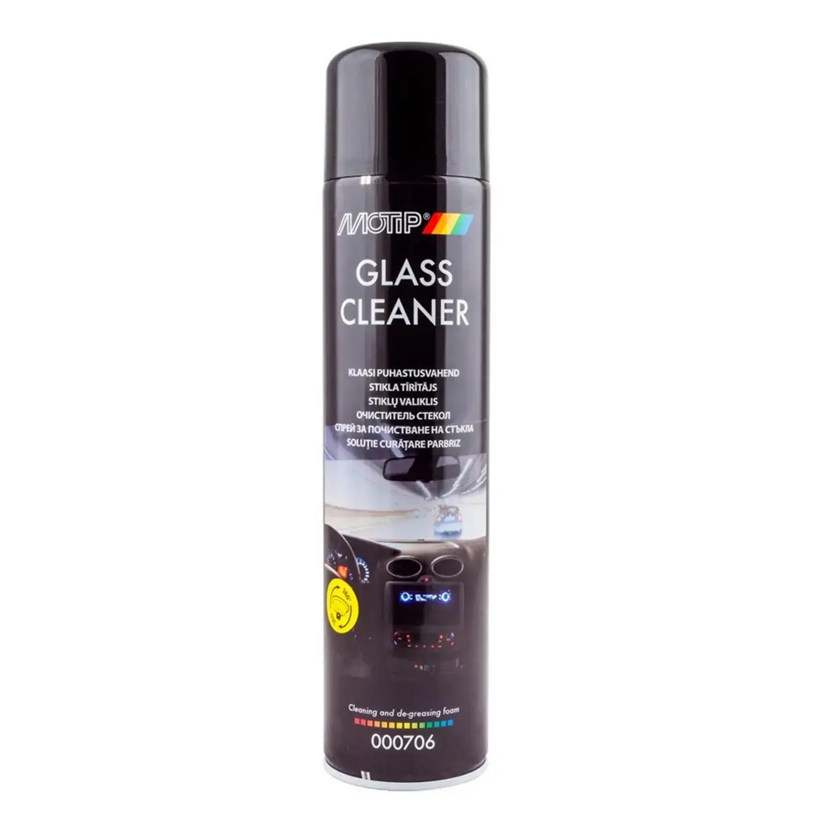 Аерозольний очисник скла Black Line Motip Motip Glass Cleaner