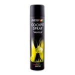 Motip Cockpitspray ваніль аерозольний очисник для панелі приладів напівматовий Motip Black Line  600 мл