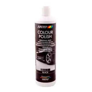 Поліроль чорна кольорозбагачена Color Polish Motip Black Line 500 мл