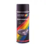 Емаль чорна  для бамперу автомобіля Motip Bumper Paint Black 400 мл