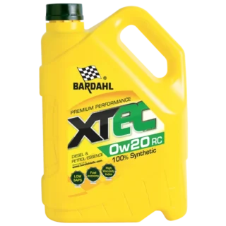 Bardahl XTEC 0W20 RC 5 л каністра - захист від LSPI