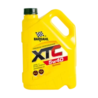 Олива Bardahl XTC 5W40 у каністрі — преміальний захист двигуна
