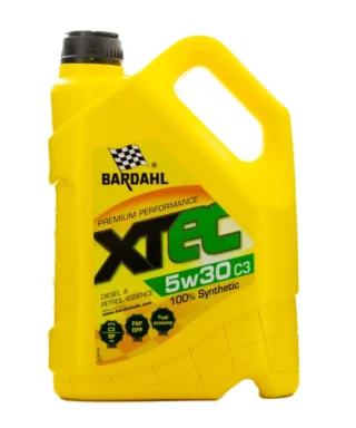 Моторна олива Bardahl XTEC 5W-30 C3 (36301) у каністре 4 або 5 л
