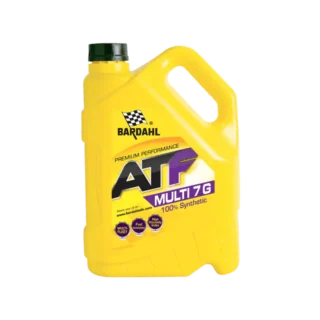 Синтетична трансмісійна олива BARDAHL ATF MULTI 7 GEAR для АКПП та ГПК, каністра 5 літр.